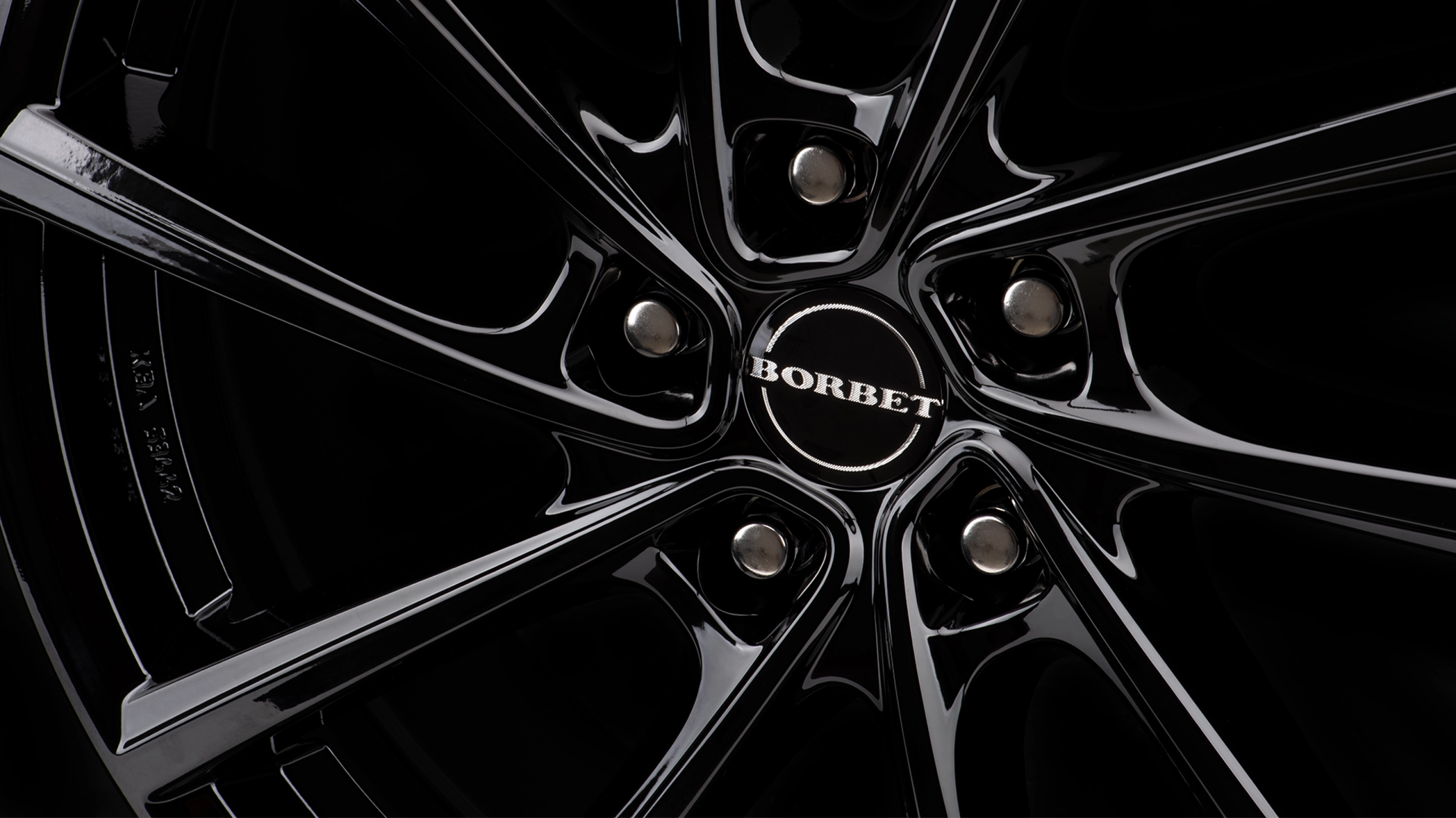 BORBET V Felge black glossy